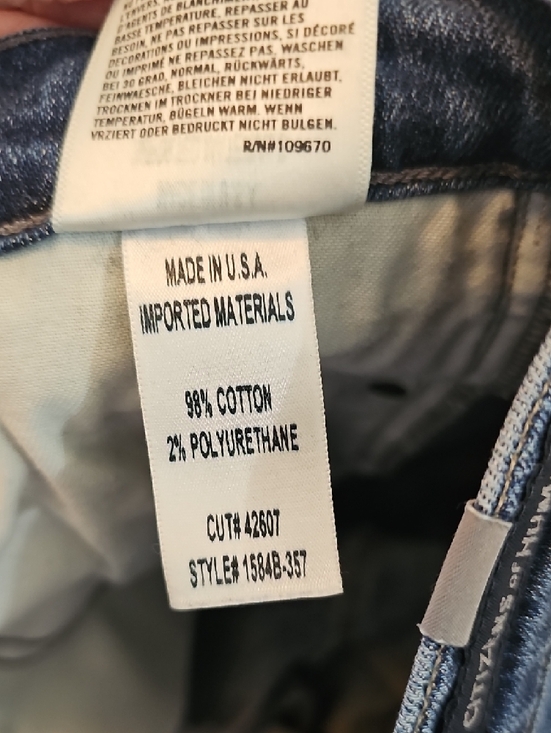 Citizens Of Humanity Fleetwood Crop High Rise Flare Jeans Womens 29 - Picture 11 of 11